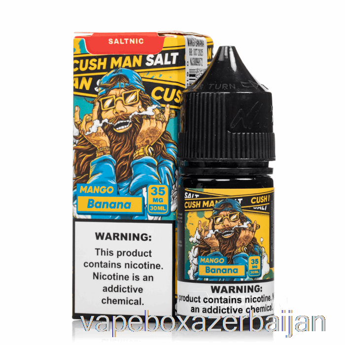 E-Juice Vape Cush Man - Mango Banana - Nasty Salt - 30mL 35mg